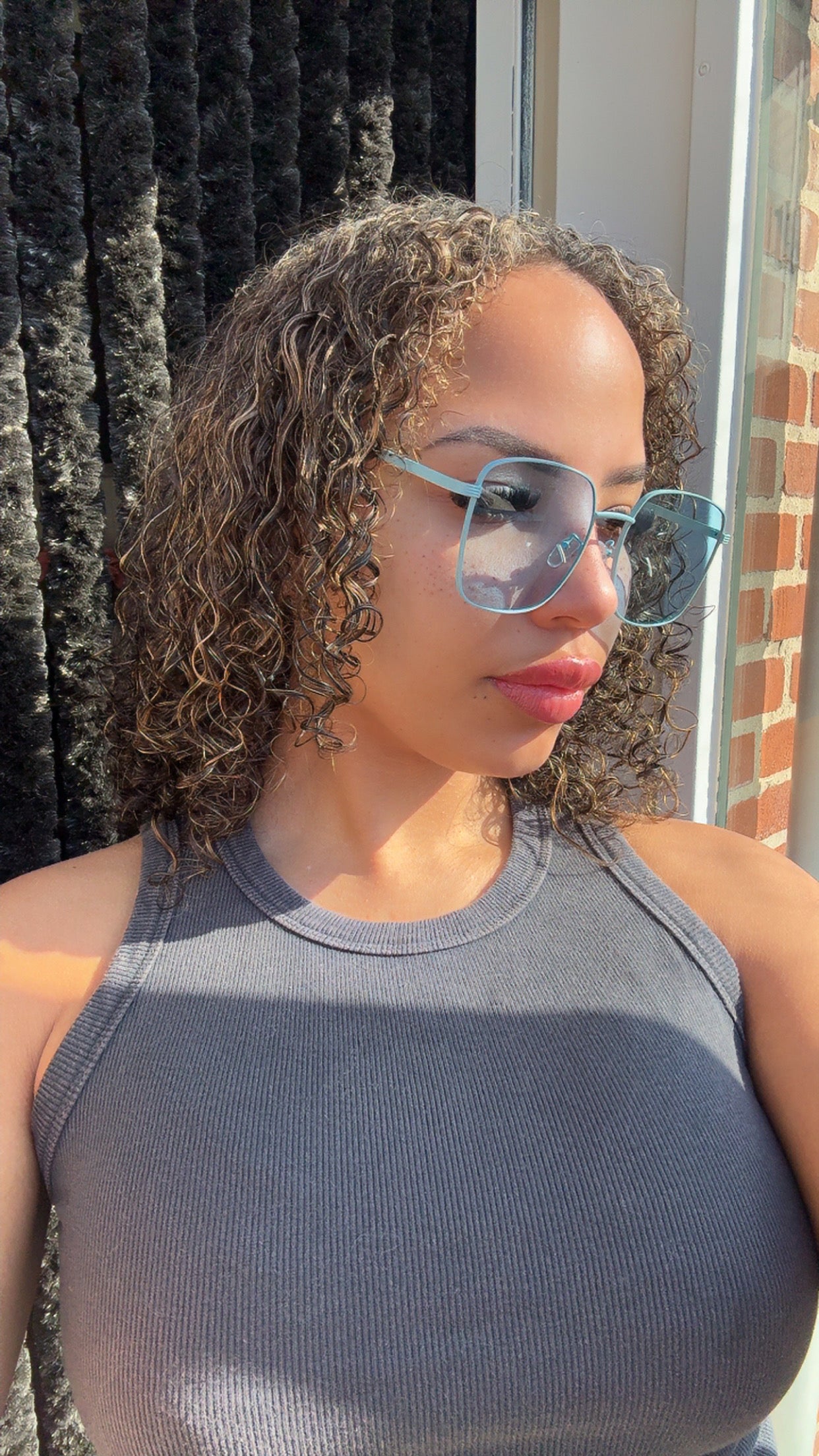 Light Blue Glasses