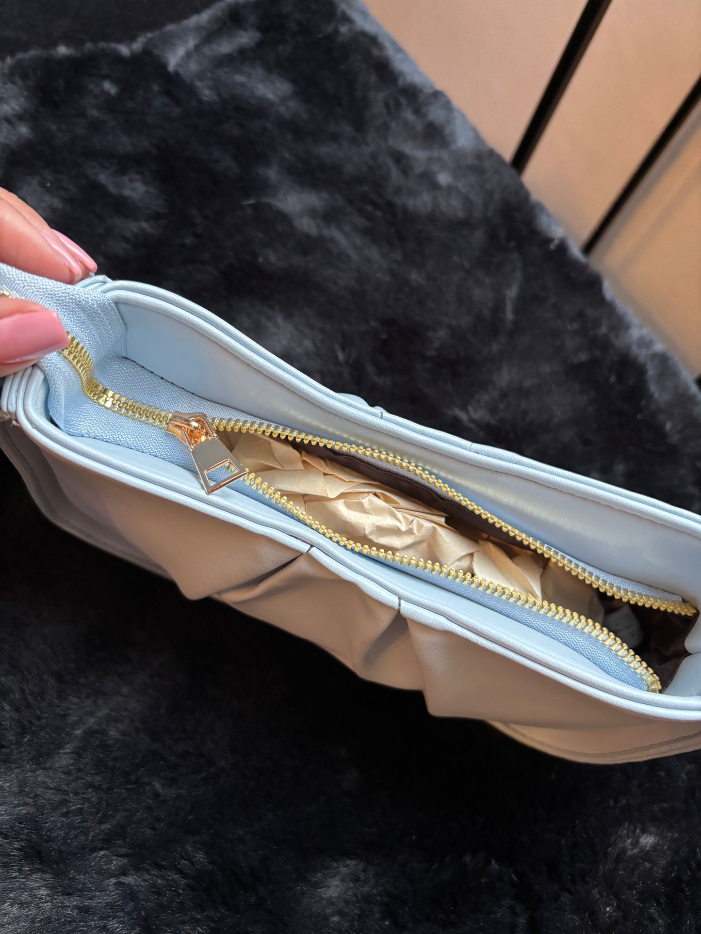 Baby Blue Purse