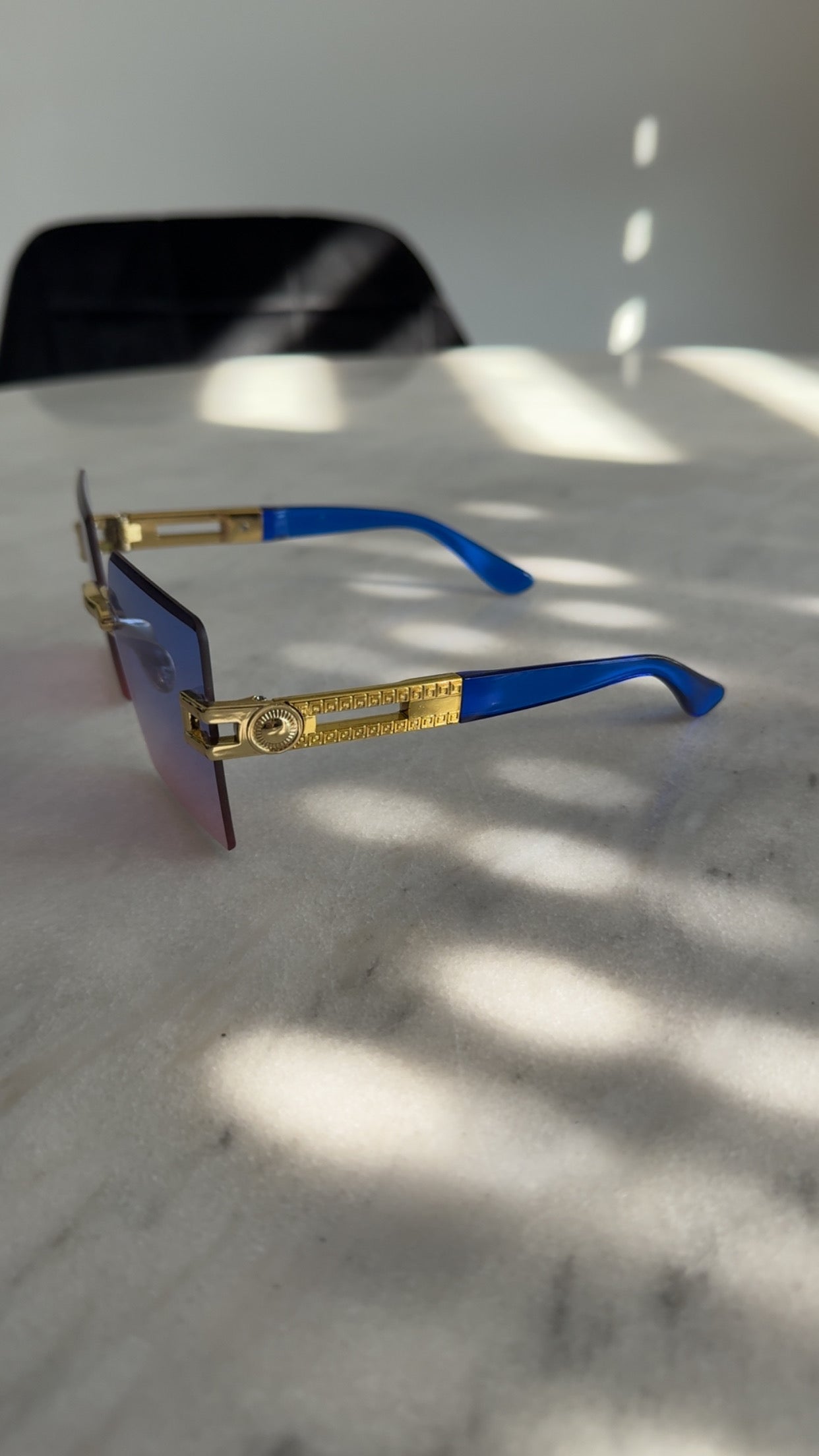 Night Blue Glasses