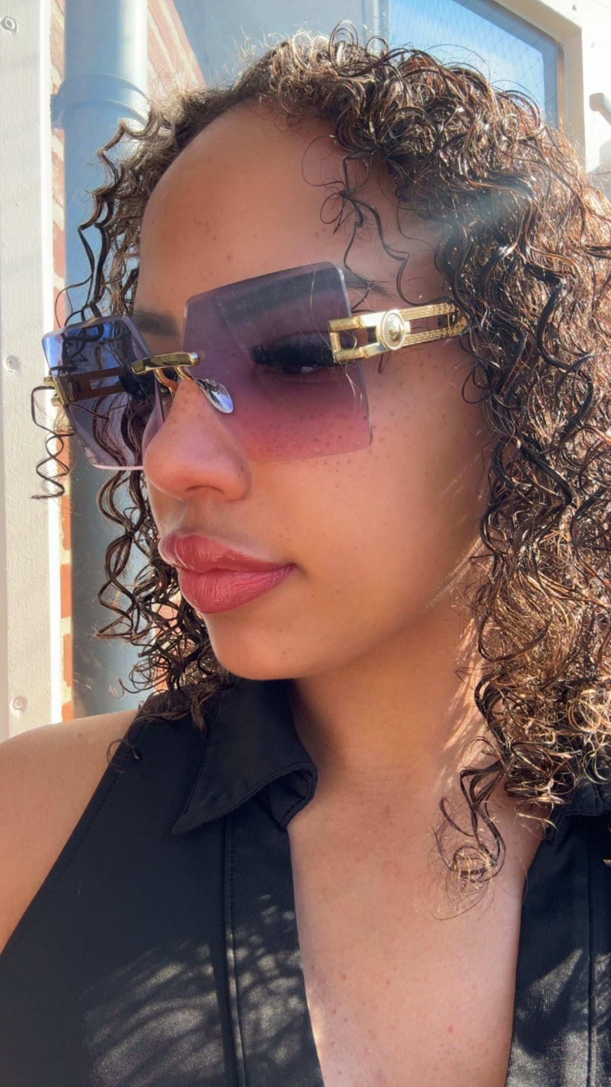 Night Blue Glasses