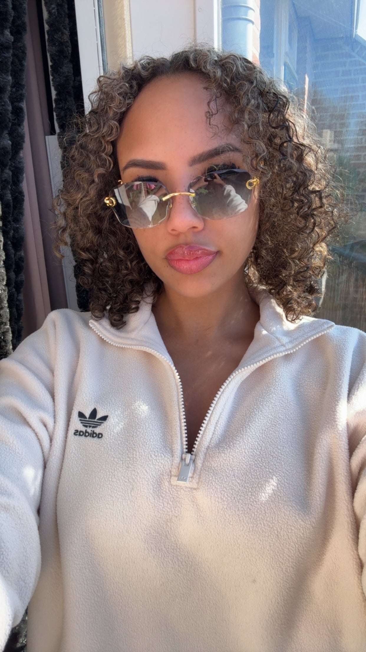 Goldy Green Blend Glasses