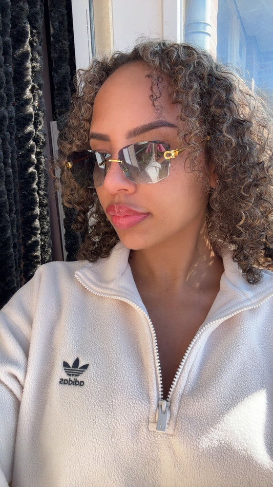 Goldy Green Blend Glasses
