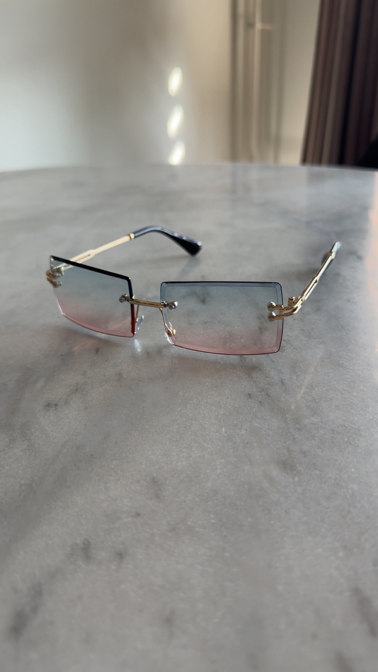 Blue Pink Glasses