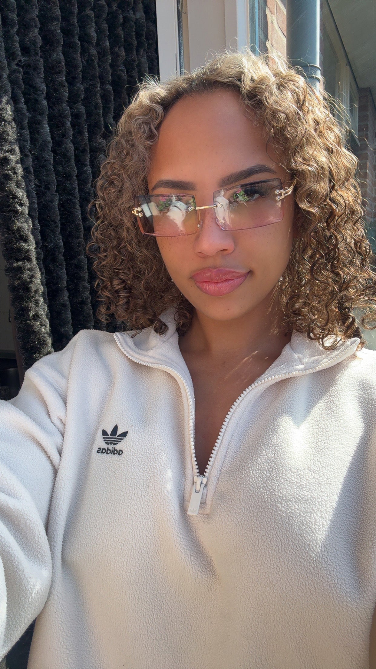 Blue Pink Glasses