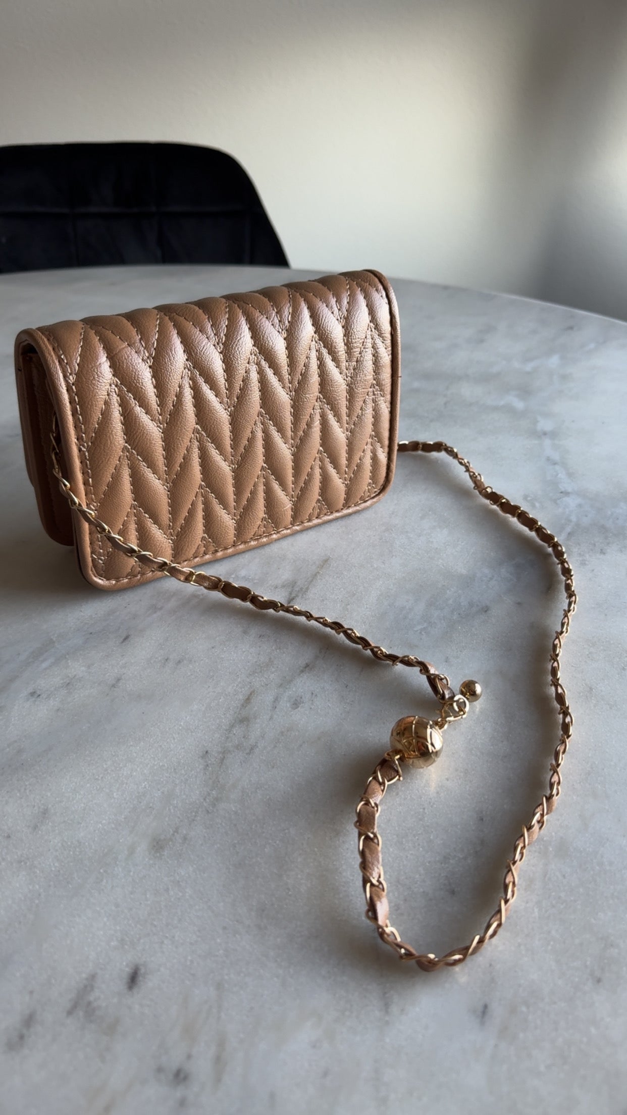 Tiny Brown Purse