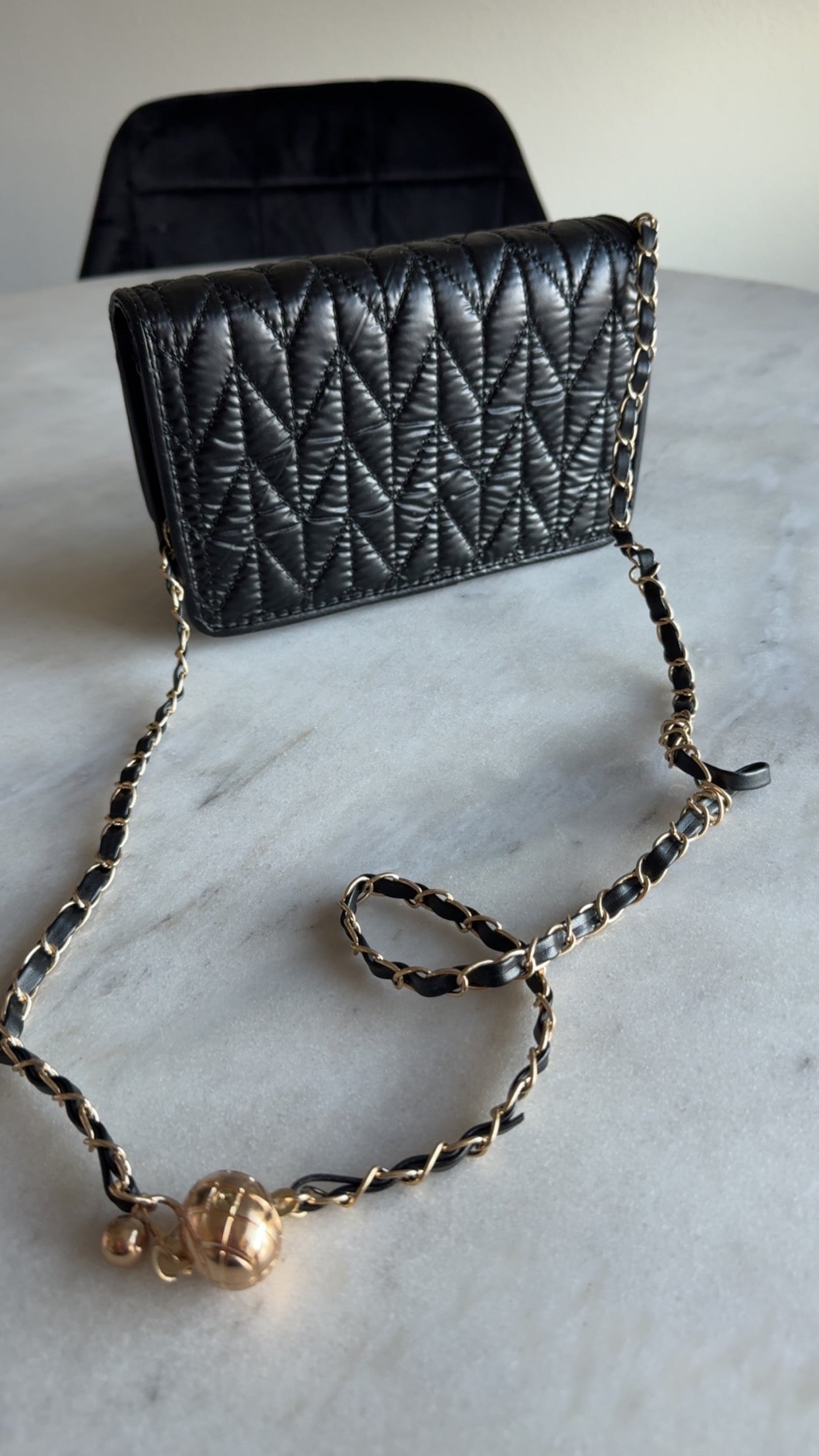 Tiny Black Purse