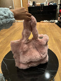 Roze Fluffy Tas