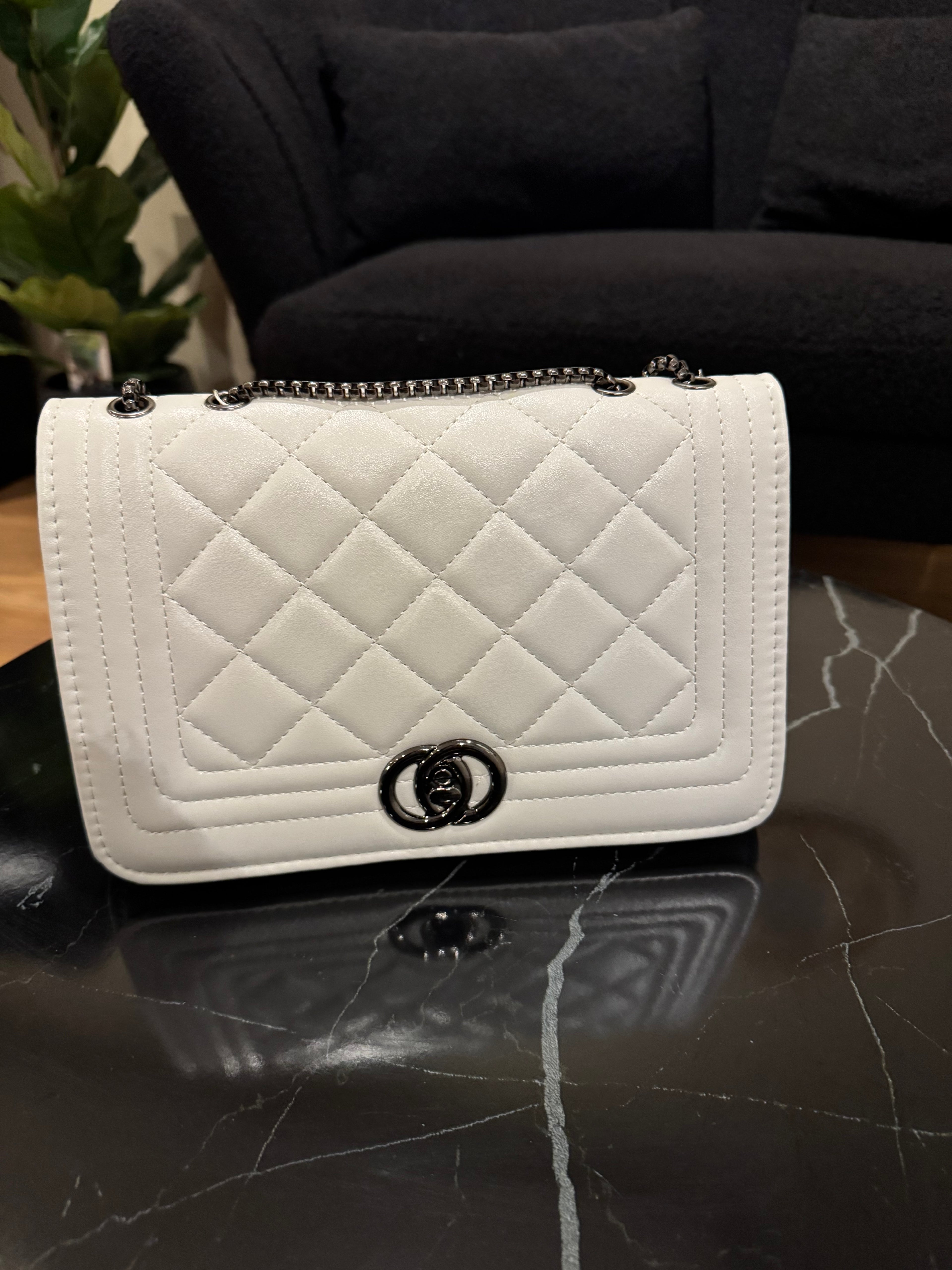 White GG Bag