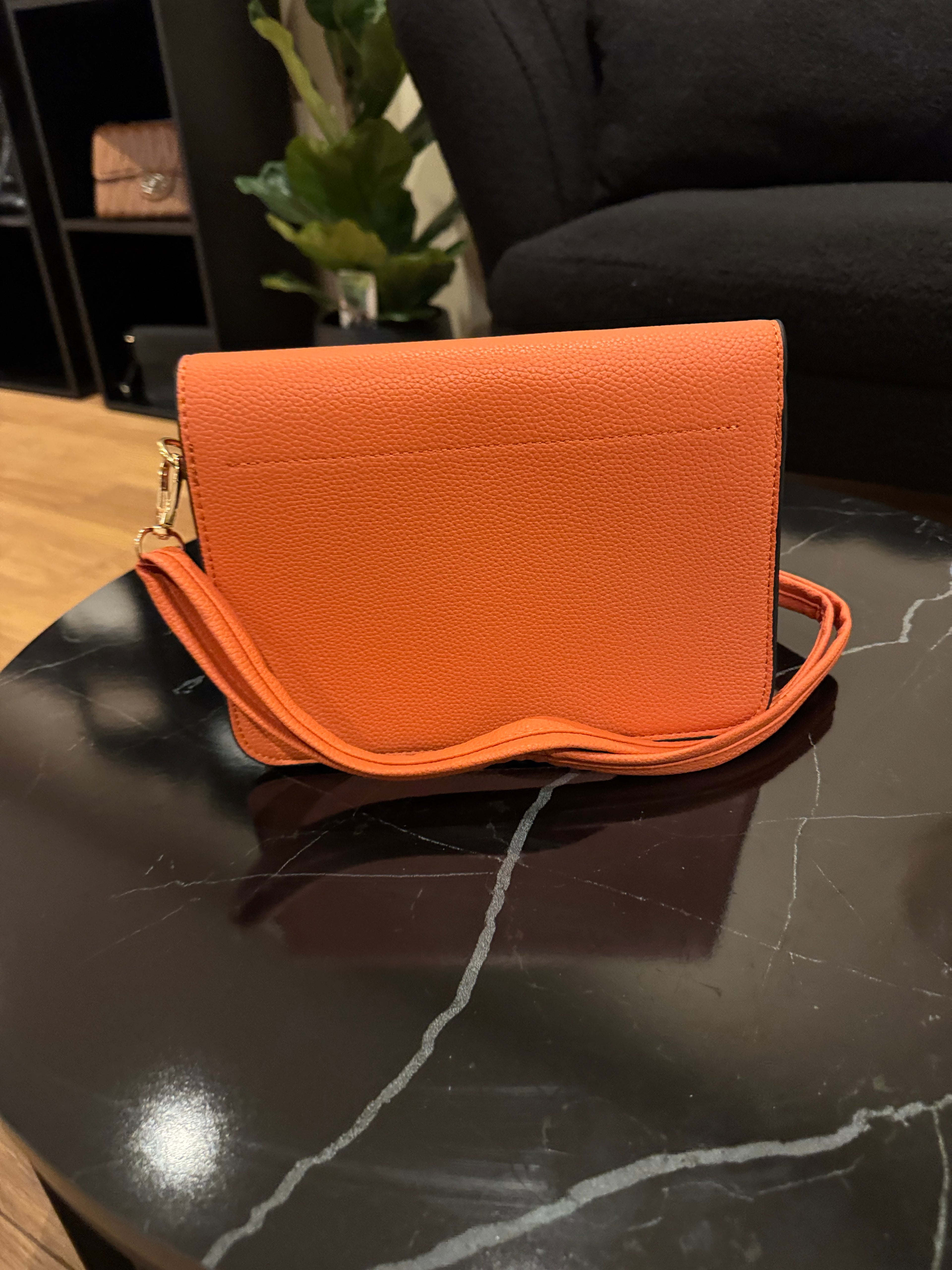 Orange Business Purse