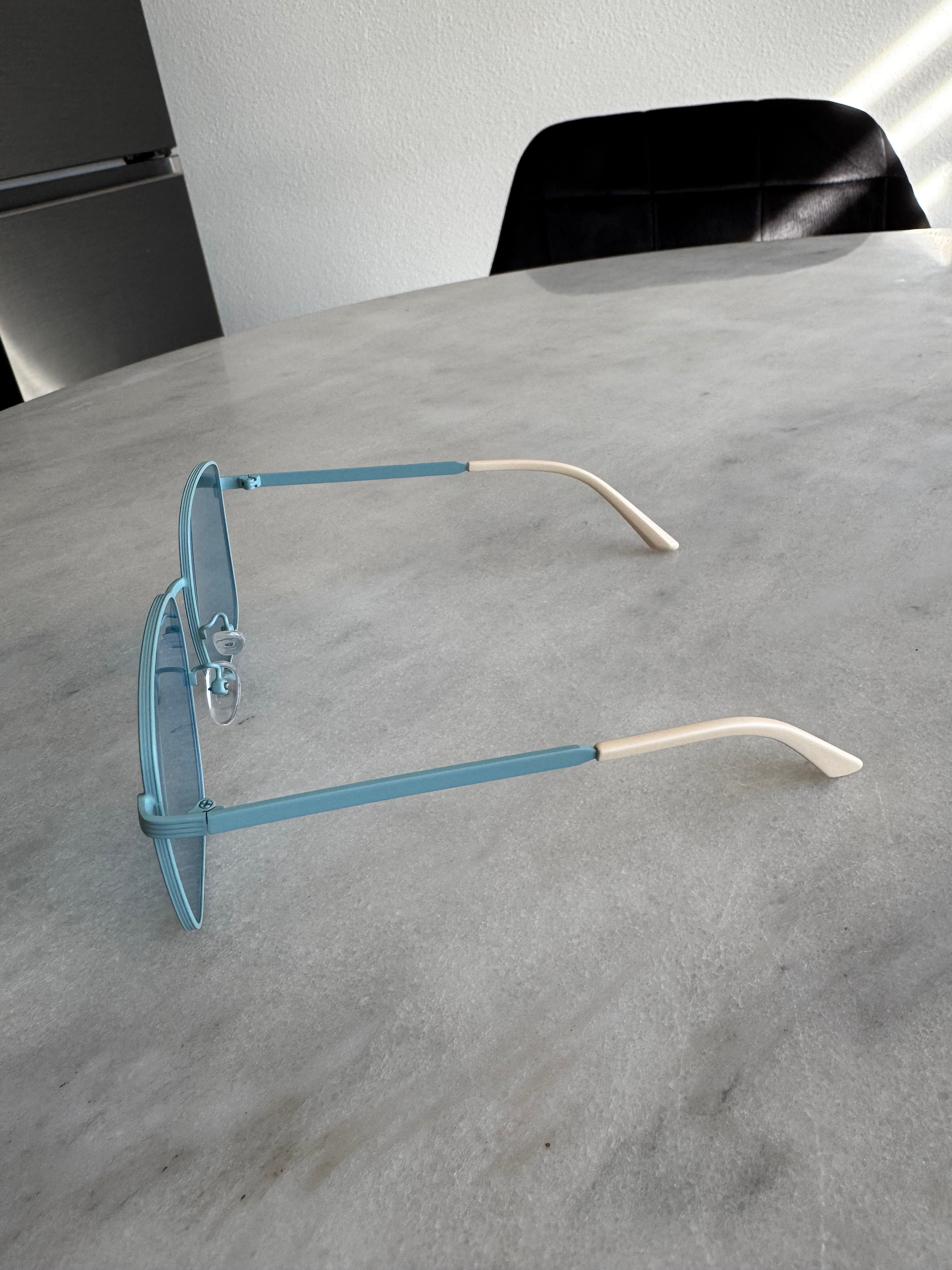 Light Blue Glasses