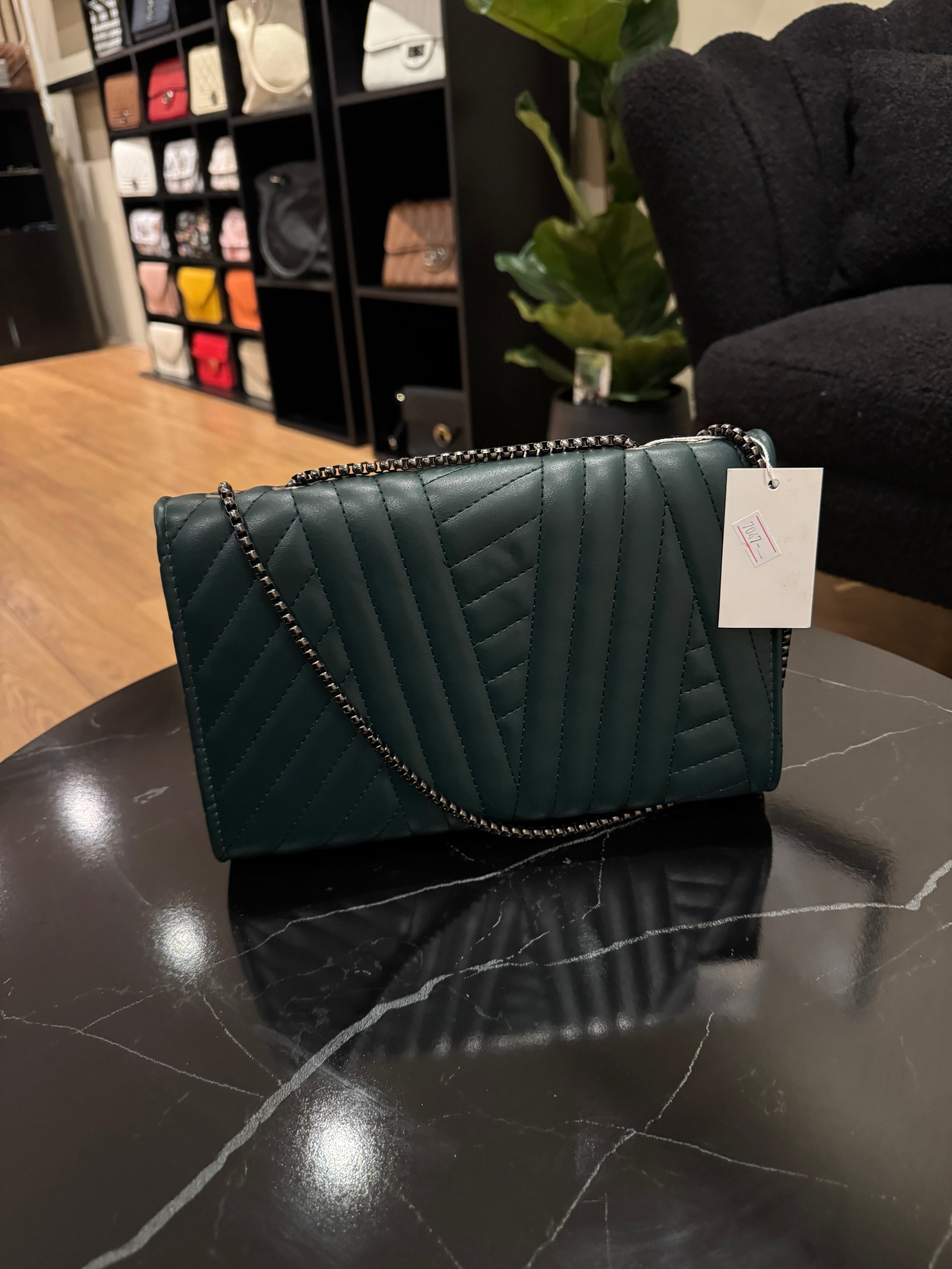 Green YSL Bag
