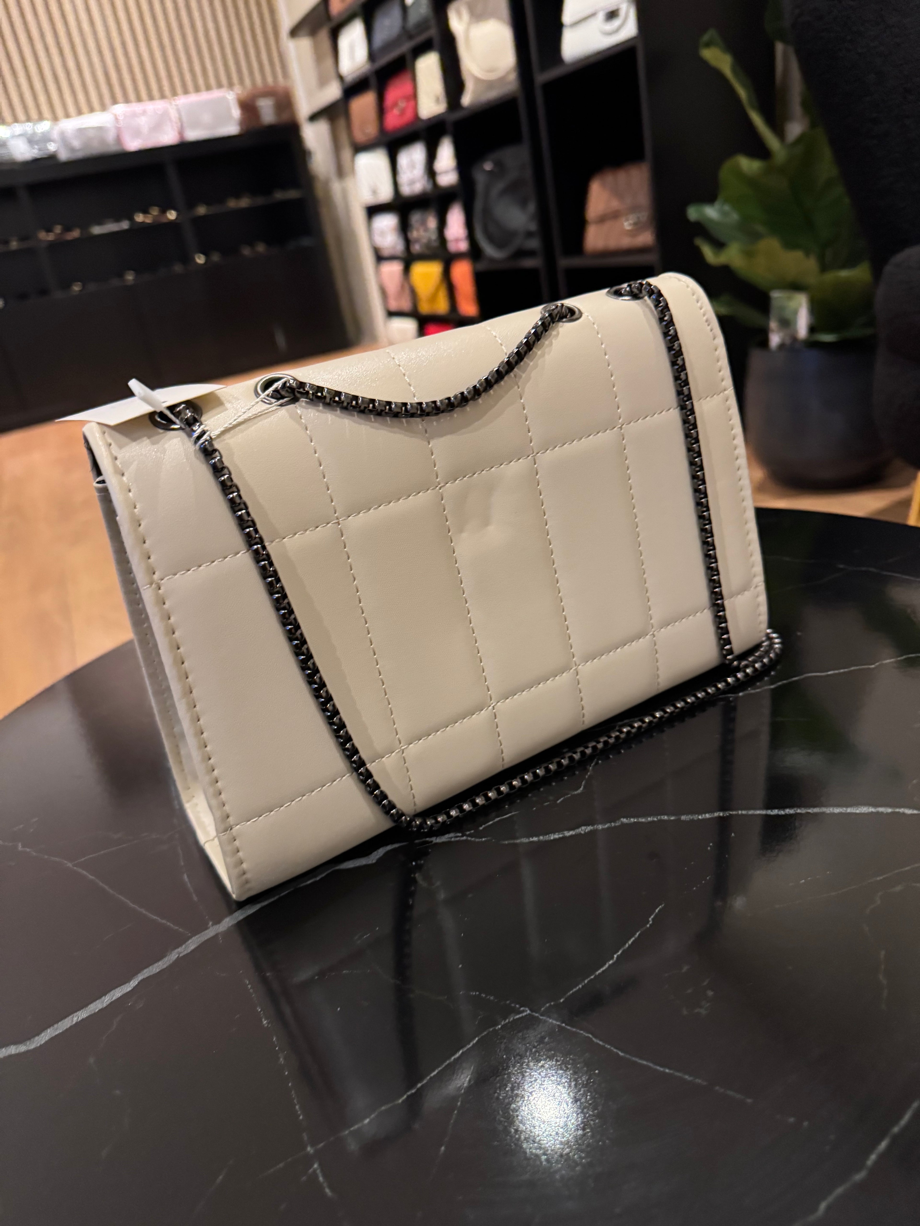 White Sassy Purse