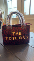 Tote Bag Rood Panter