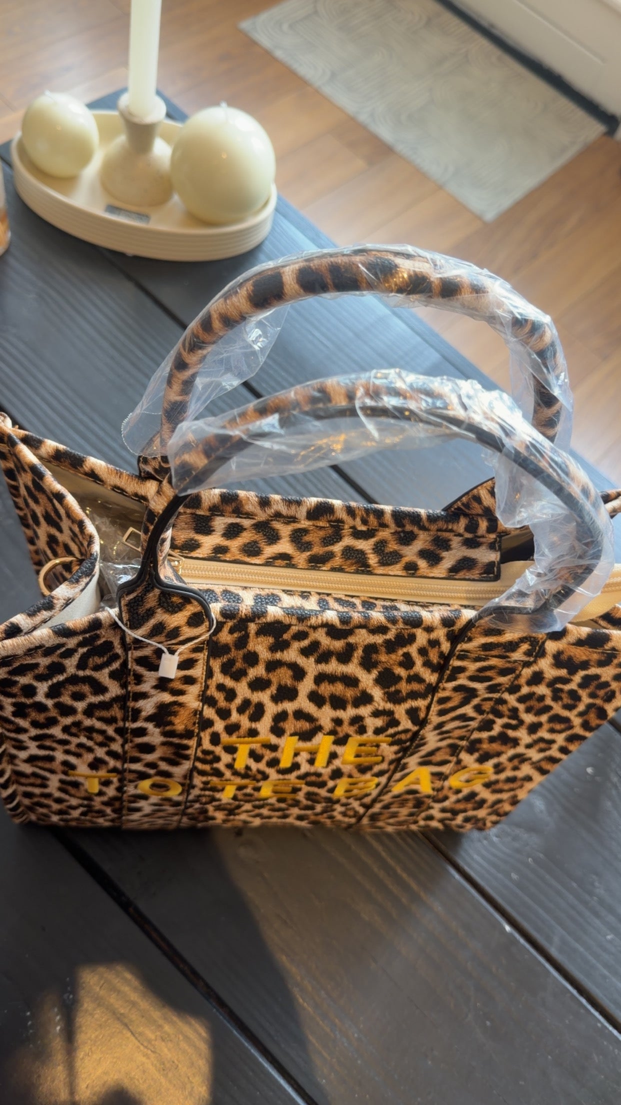 Tote Bag Panter Bruin XL