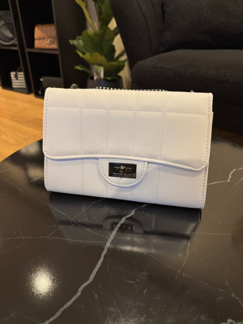 White Business Purse