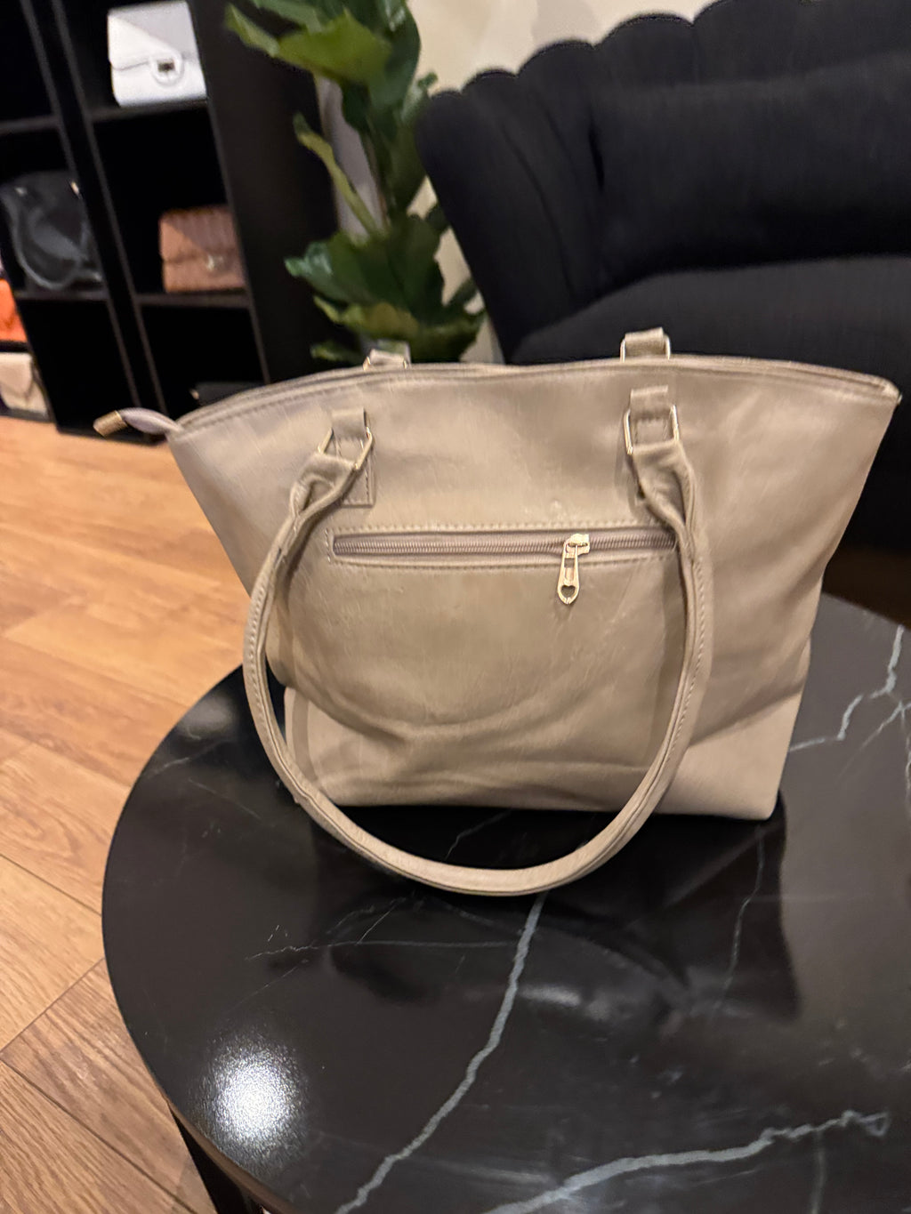 Taupe Chi Bag