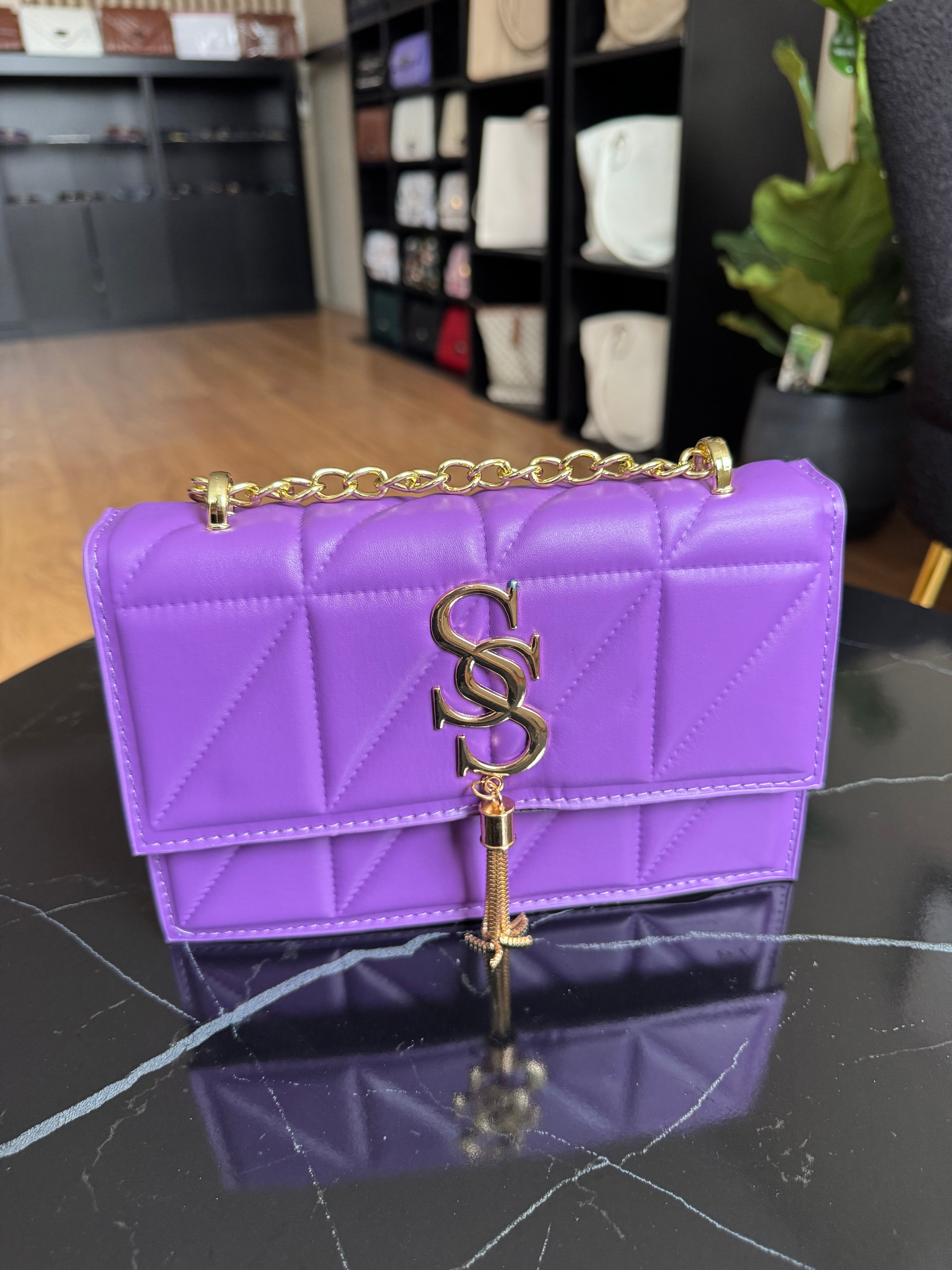 Purple S Purse