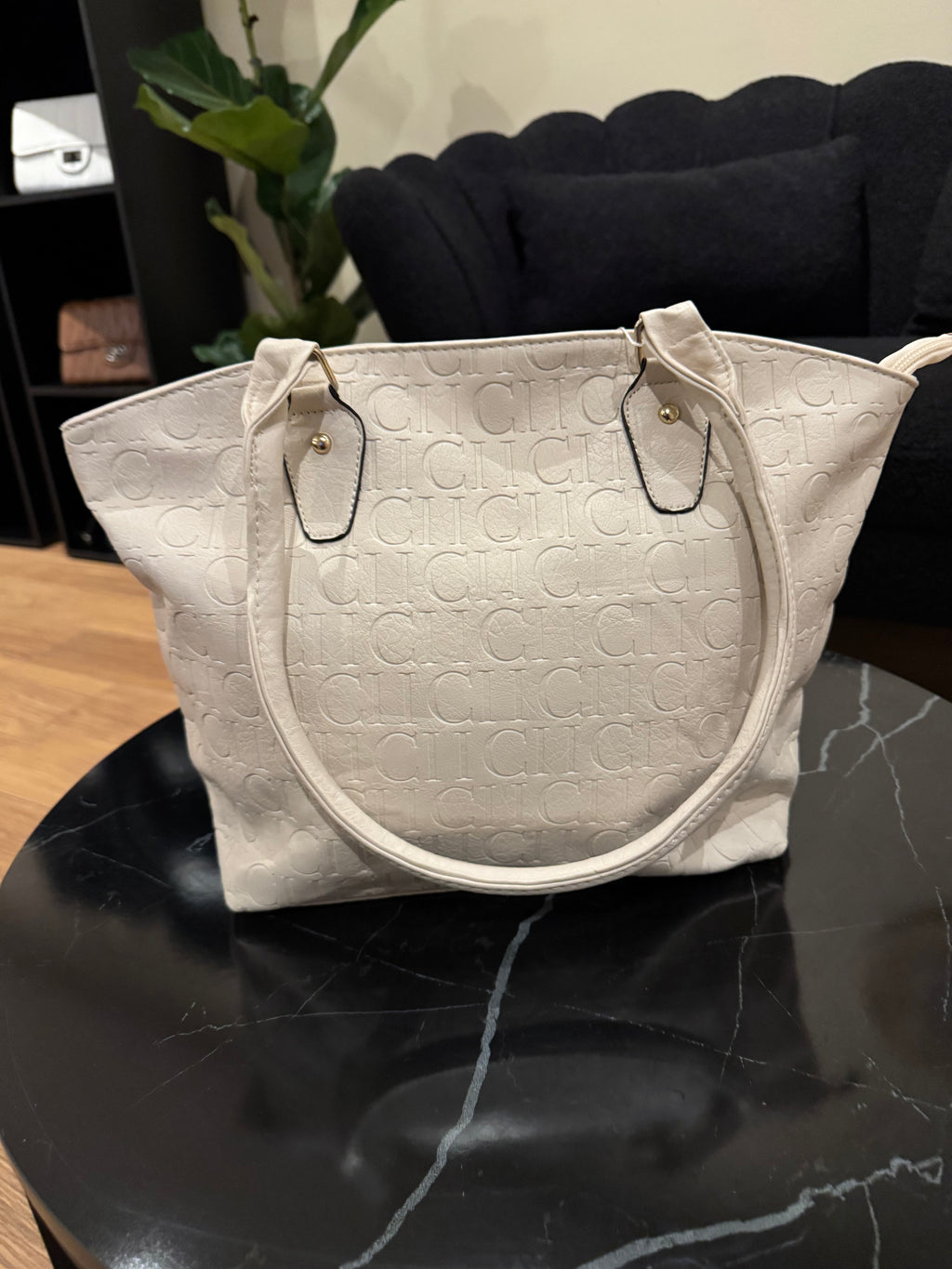 Cream Chi Bag