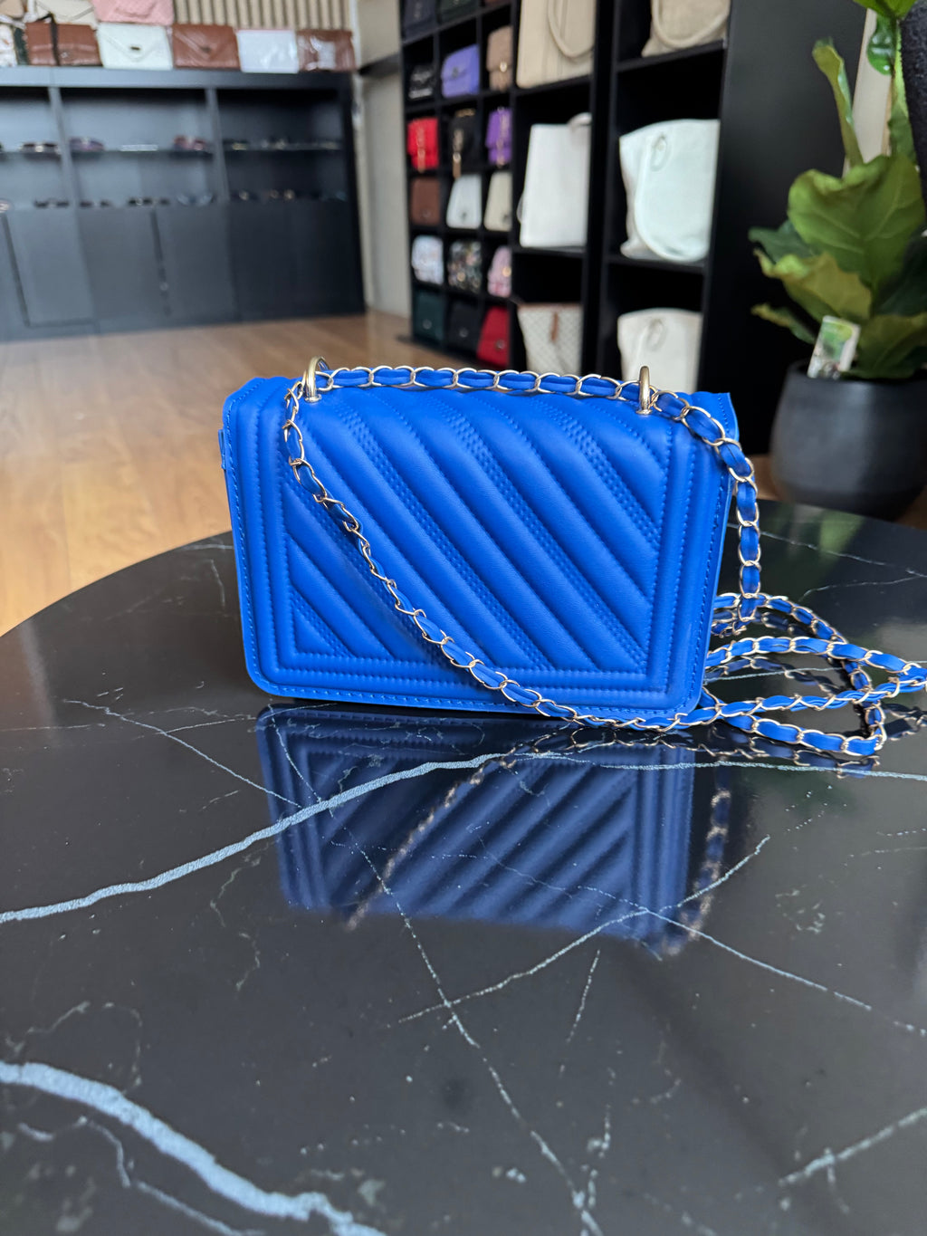 Dark Blue Purse