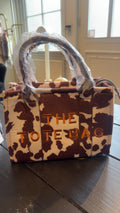 Tote Bag Koe Lichtbruin