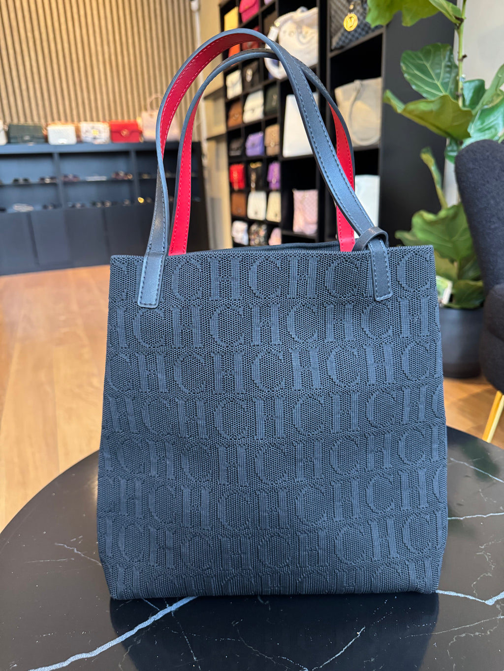 CH Tote Bag Zwart