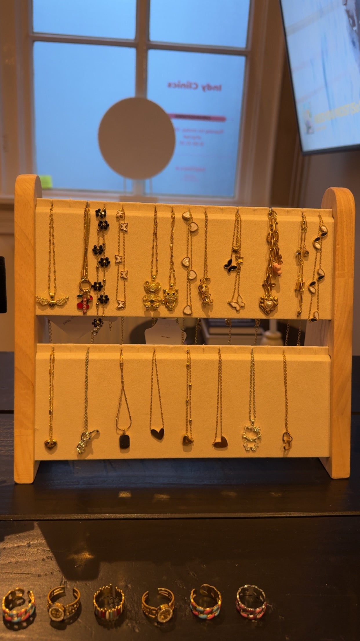 Ketting goud/zilver/rosegoud willekeurig