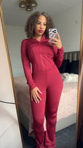 Wine Red Tracksuit