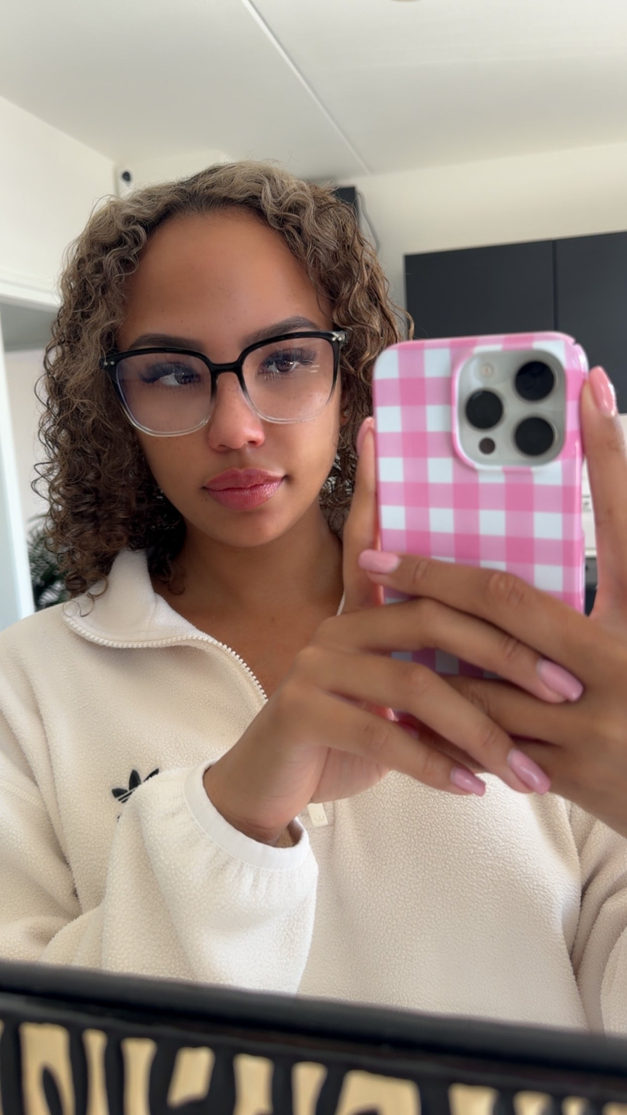 Secretary glasses black & grey