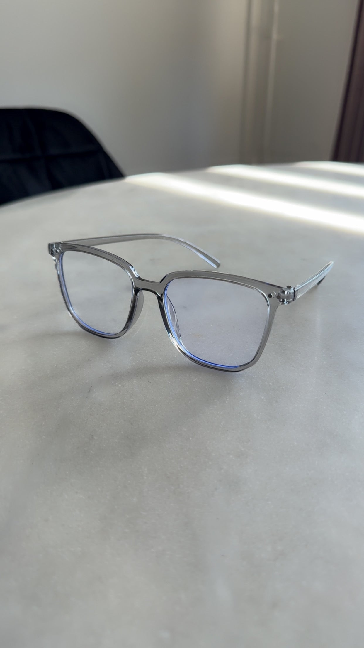 Secretary Glasses Grey