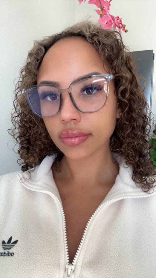 Secretary Glasses Grey