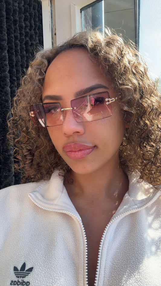 Purple Pink Glasses