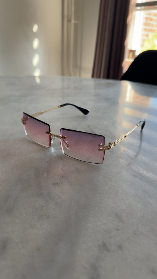 Purple Pink Glasses