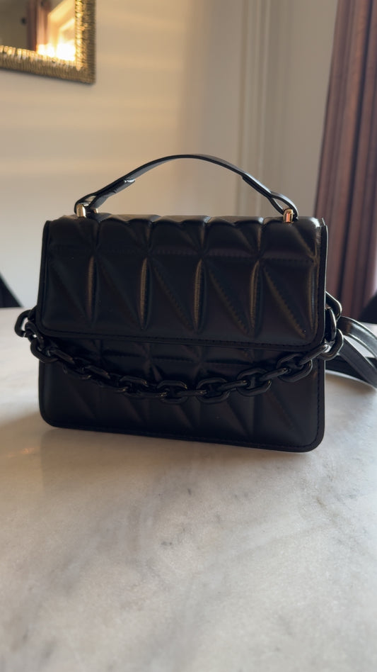 Black Chain Purse