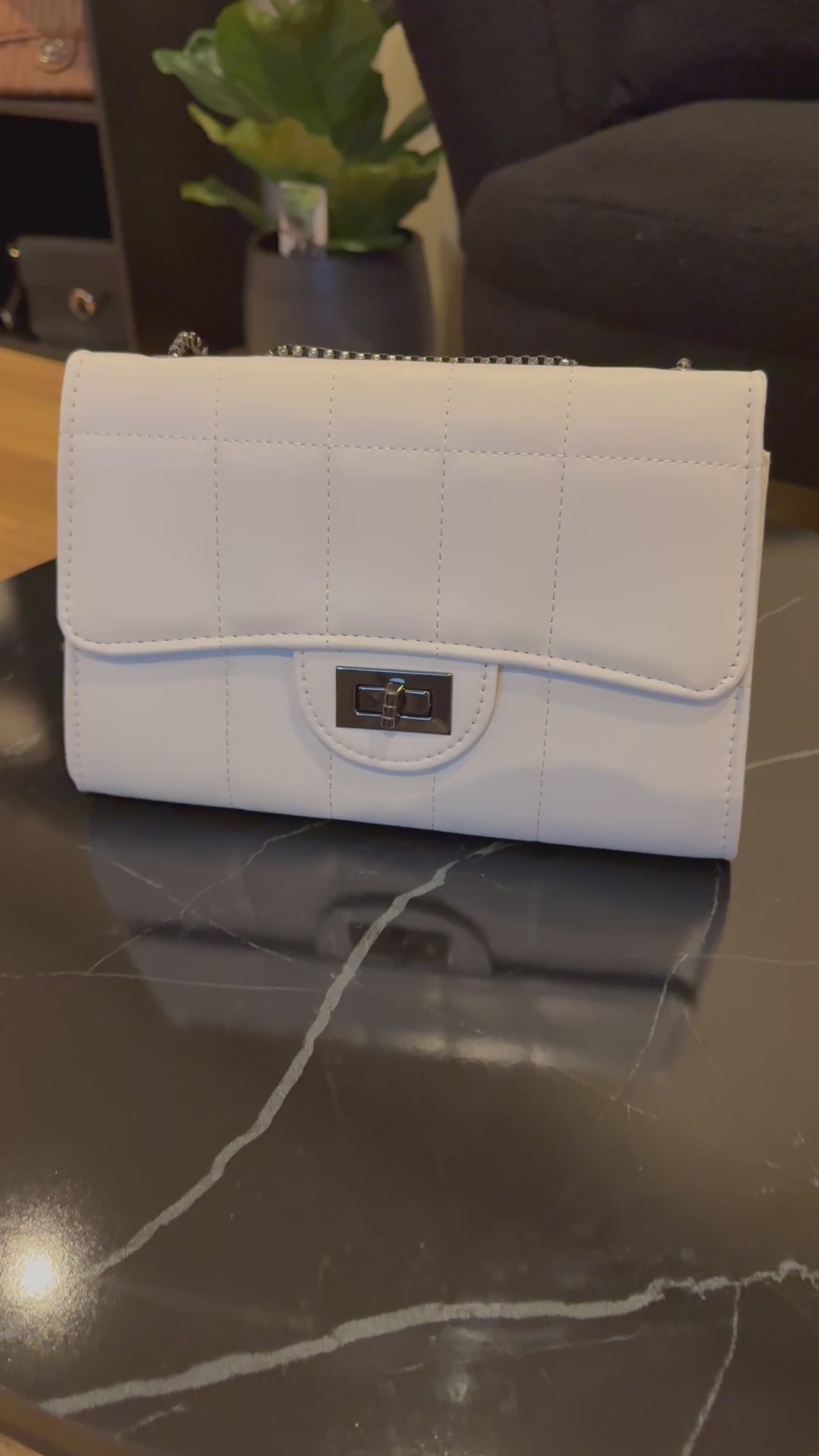 White Business Purse