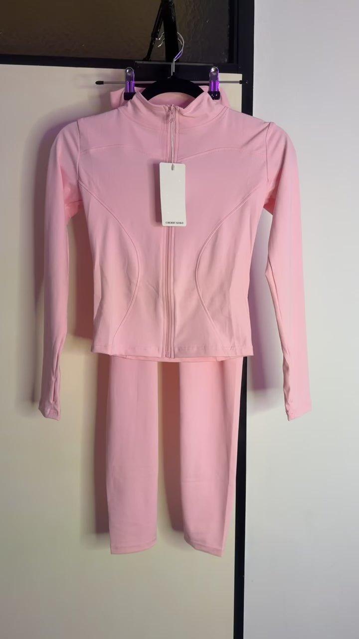 Legging Set Roze