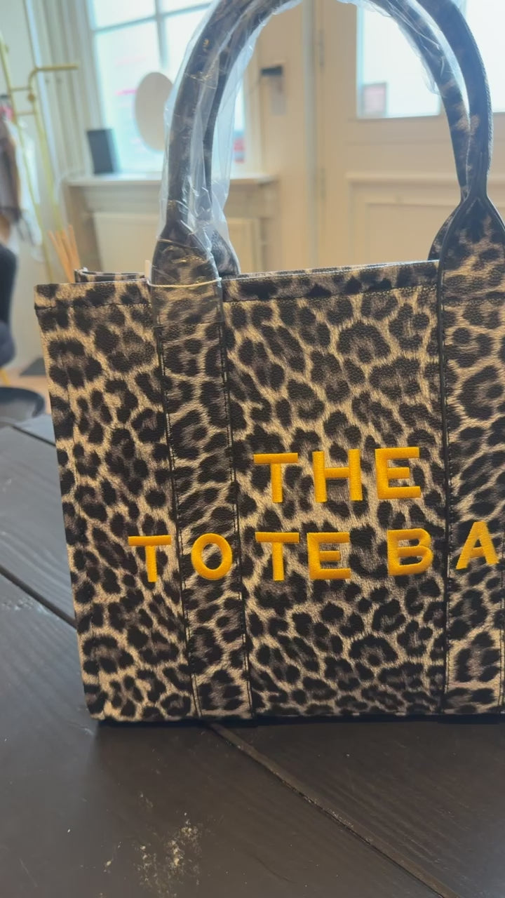 Tote Bag Panter Grijs XL