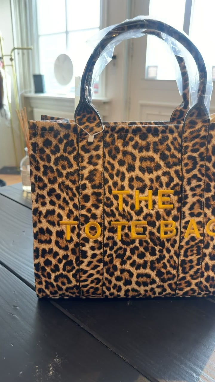 Tote Bag Panter Bruin XL