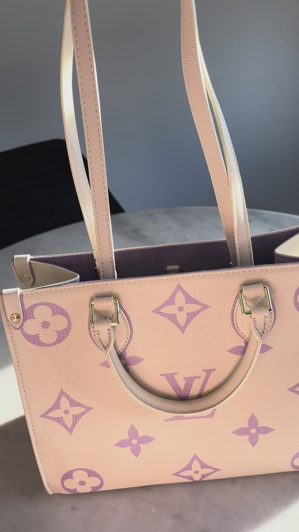 L Logo Bag Purple