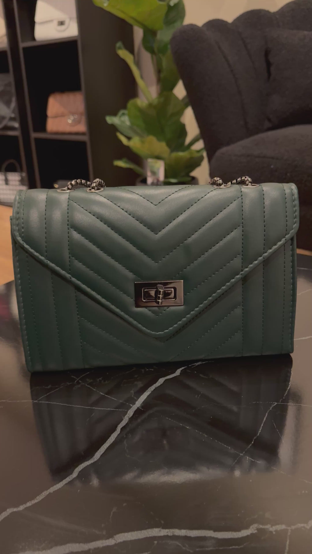 Green Classy Purse