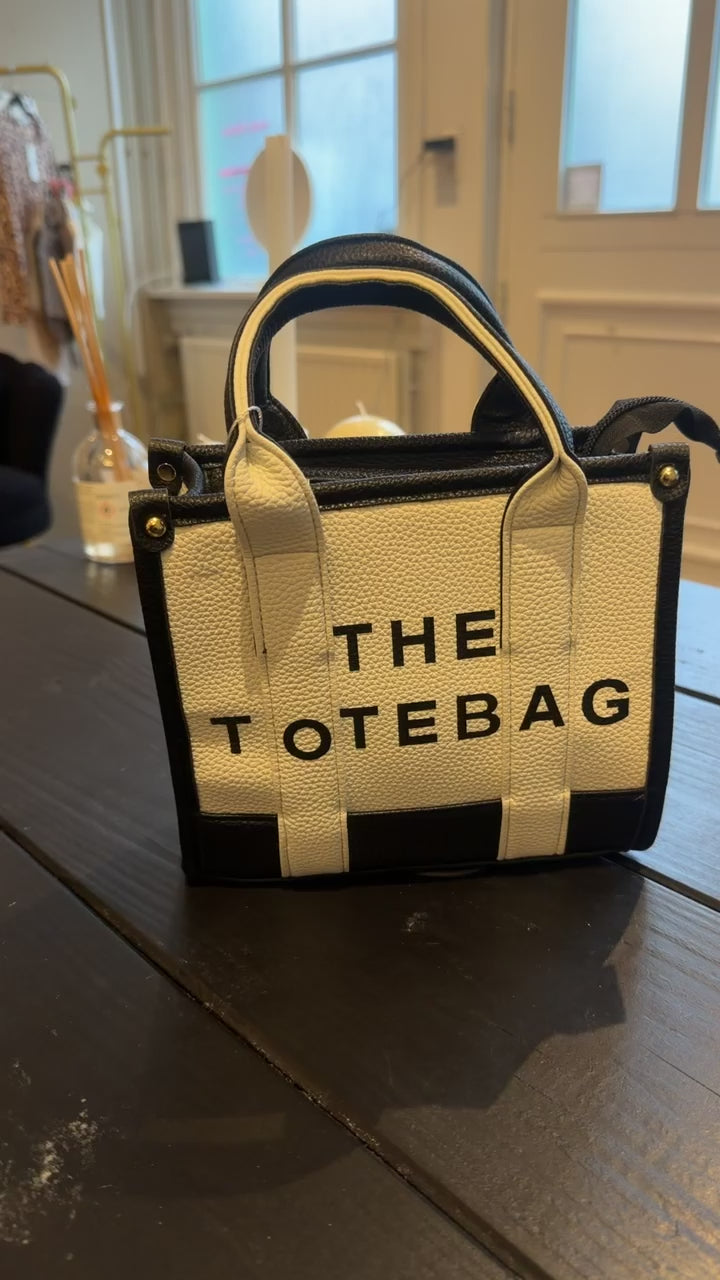 Tote Bag Zwart Wit