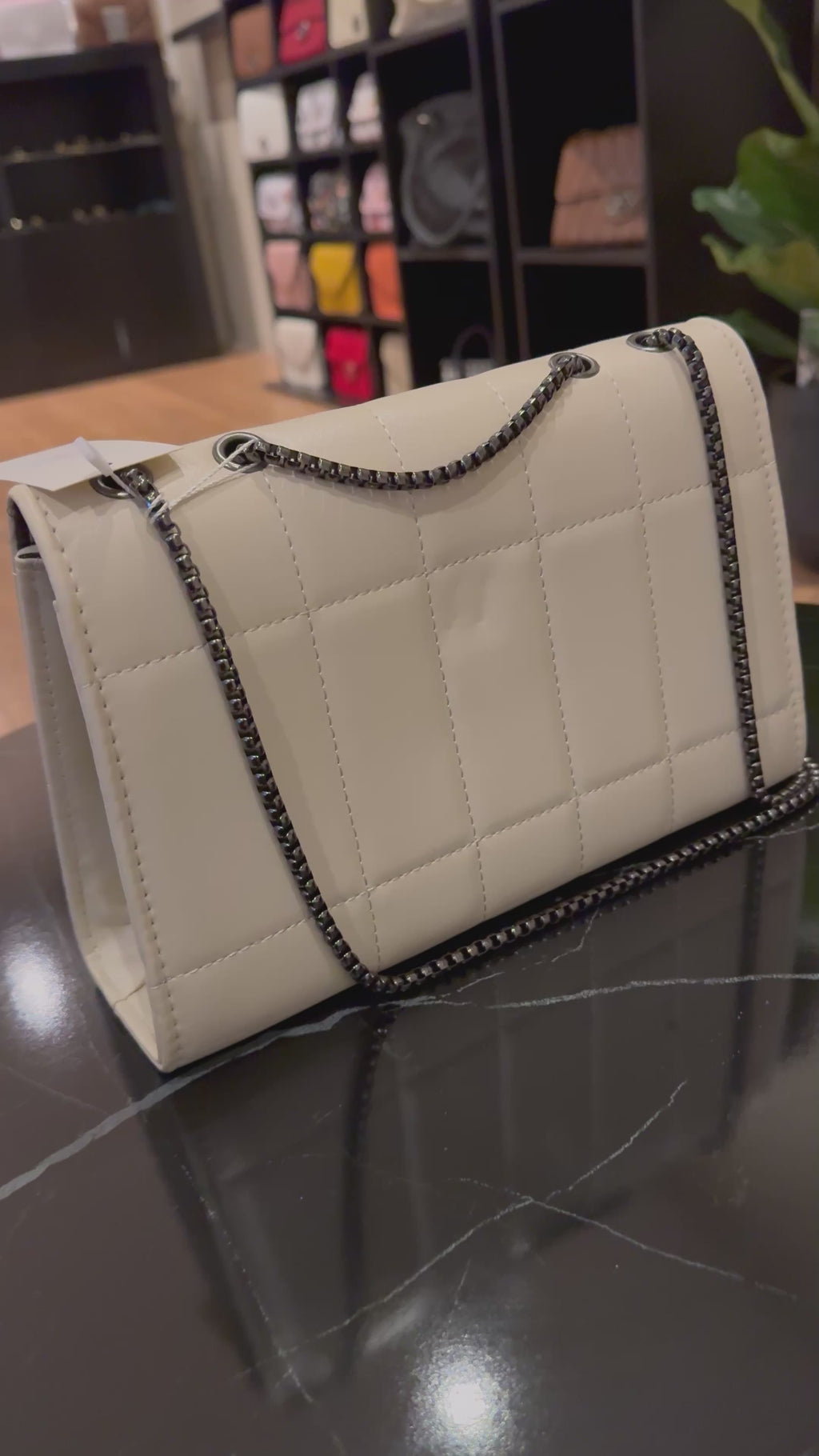 White Sassy Purse