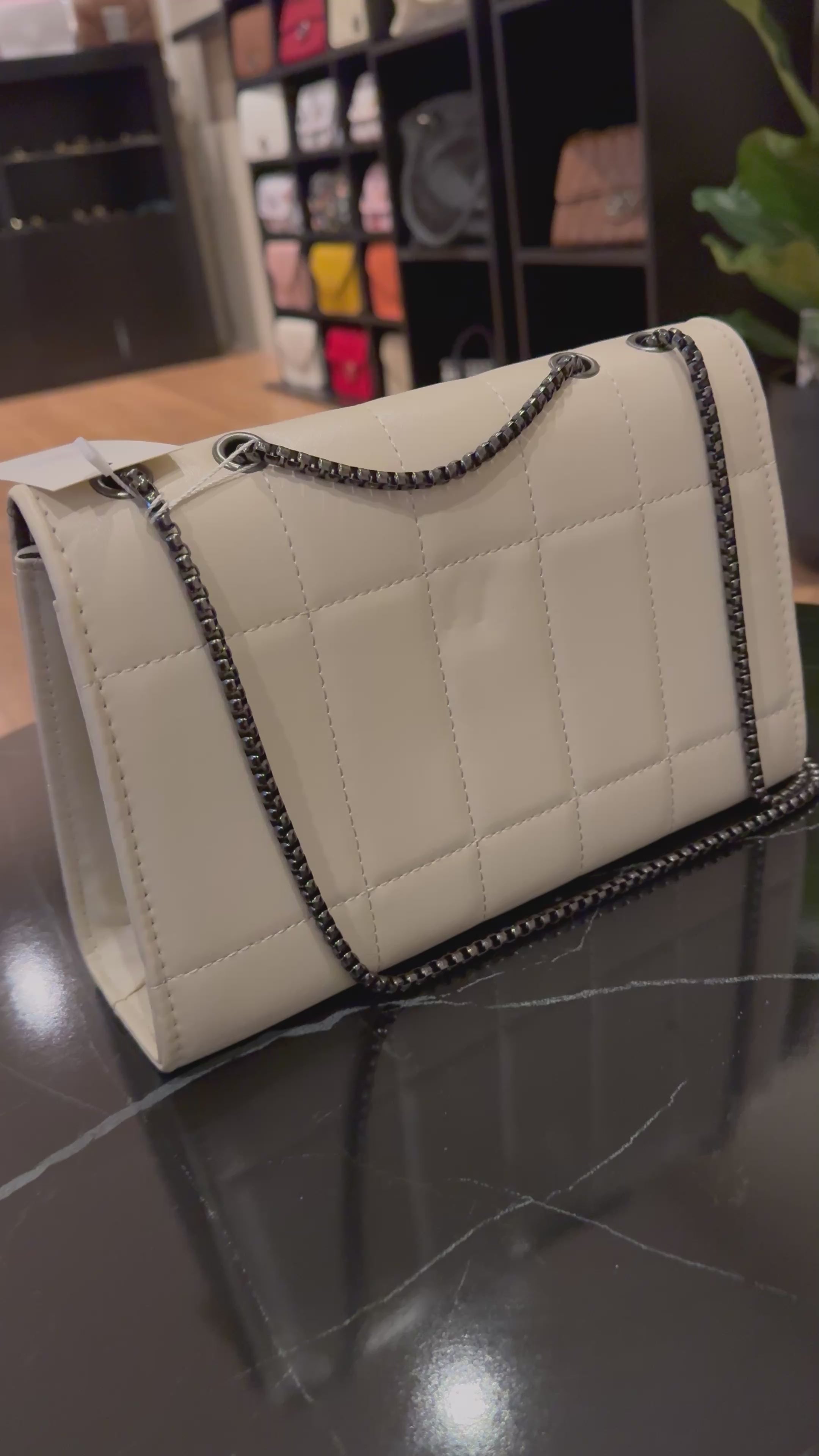 White Sassy Purse