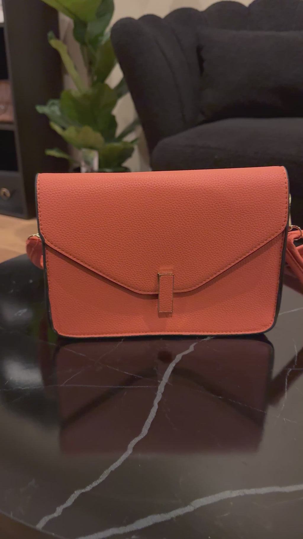 Orange Business Purse
