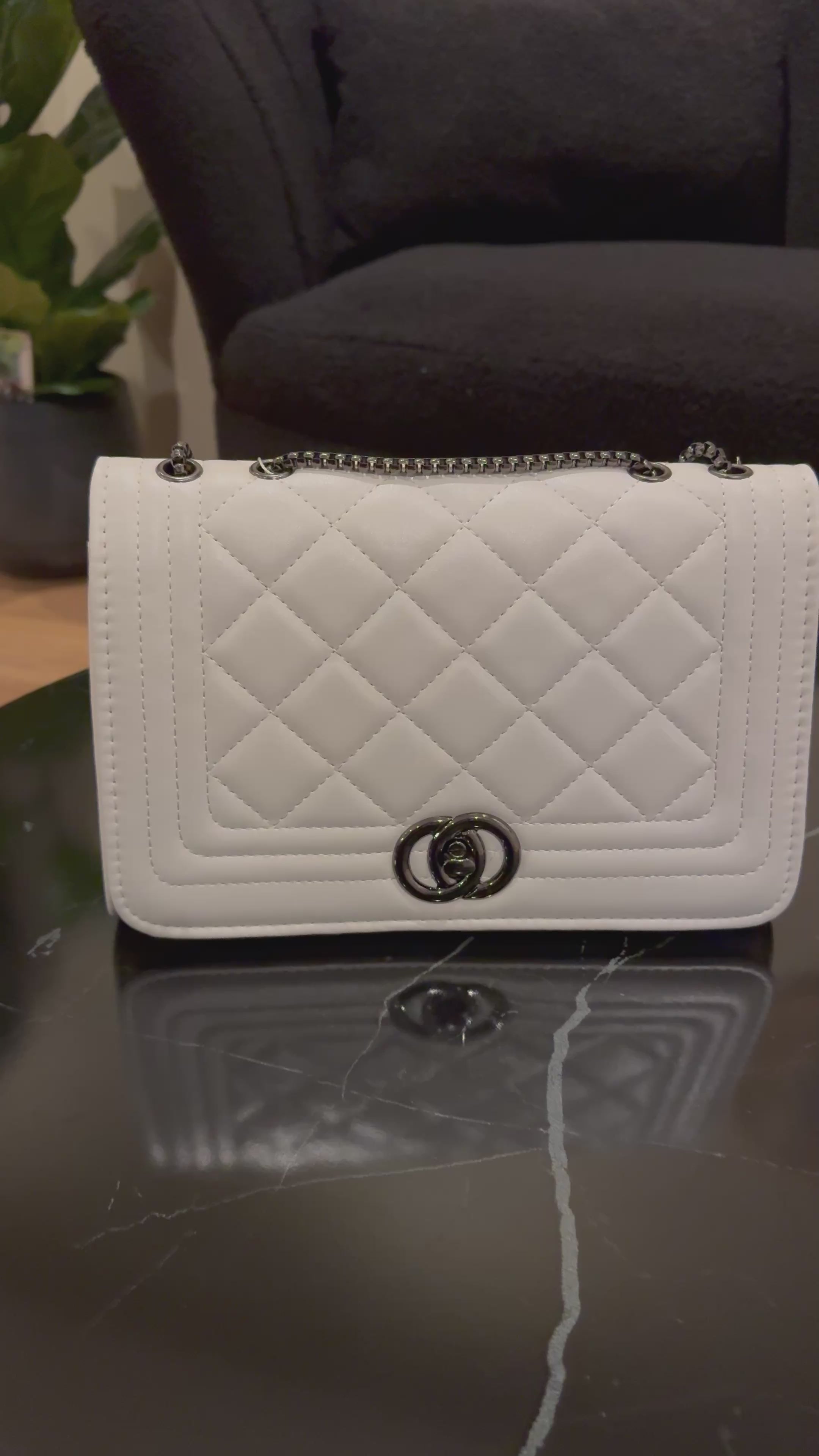 White GG Bag