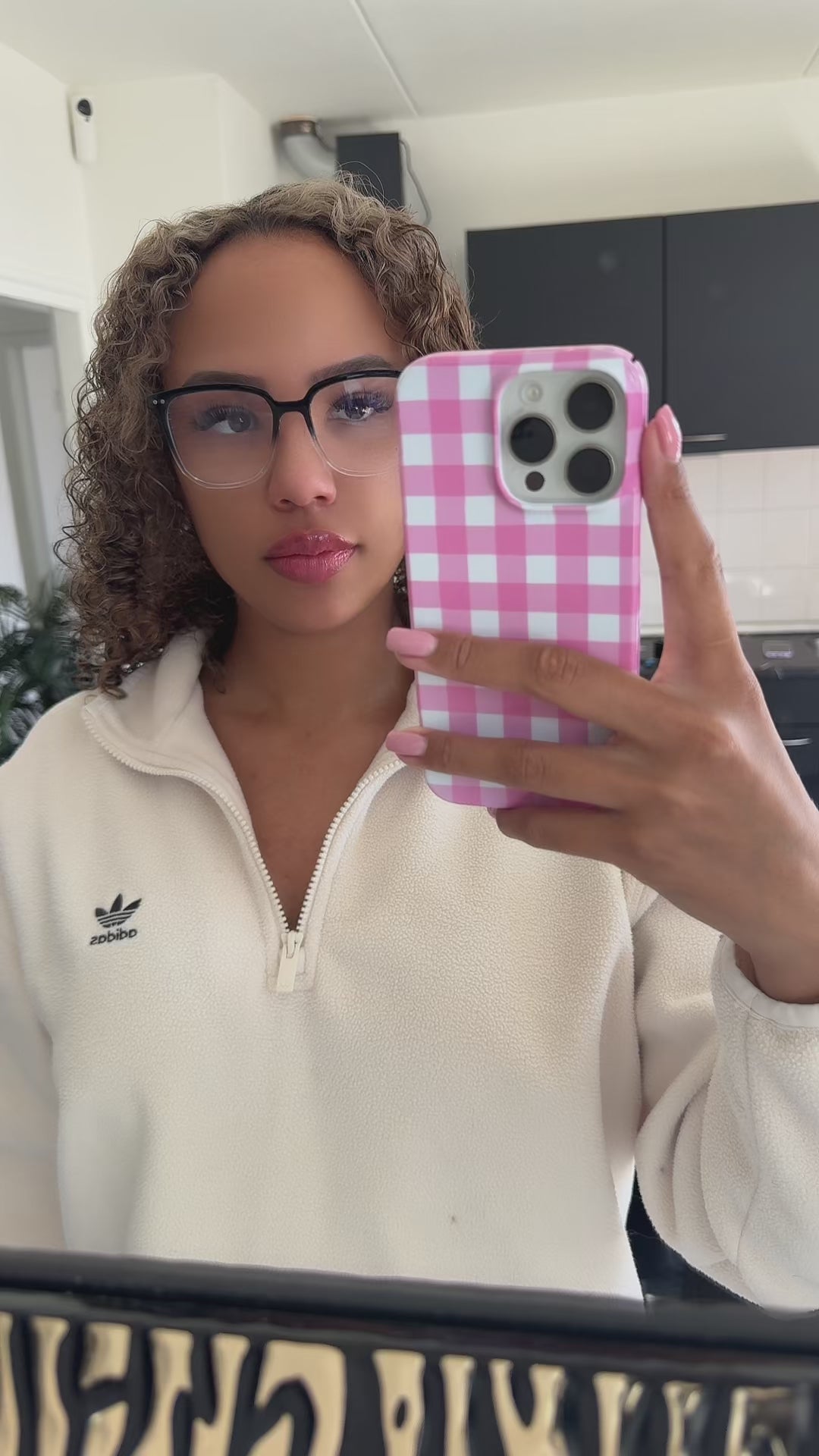 Secretary glasses black & grey