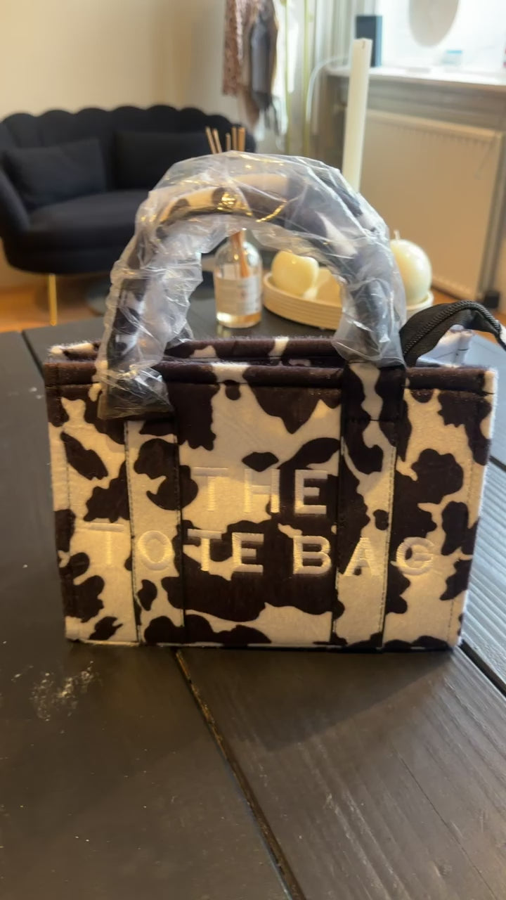 Tote Bag Koe Donkerbruin