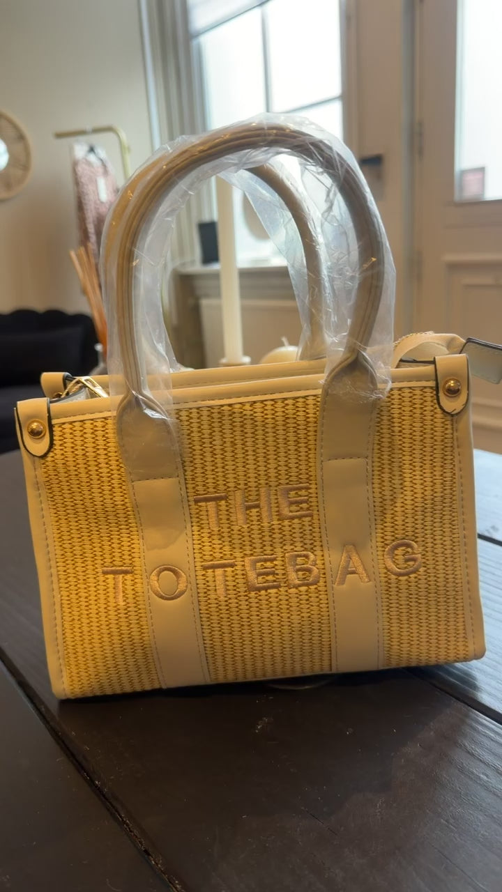 Tote Bag Riet Goud