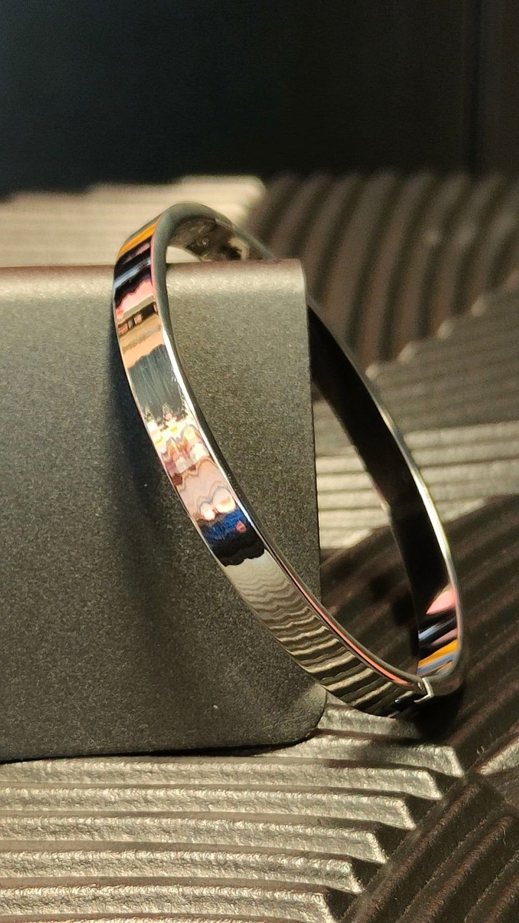 Armband Flat - zilver kleurig