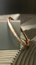 Armband Diamond look inlay - Rosegoud kleurig