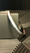 Armband Inlay White - zilver kleurig